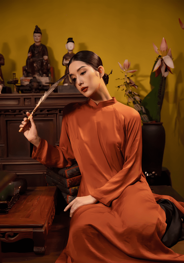 ao dai tet